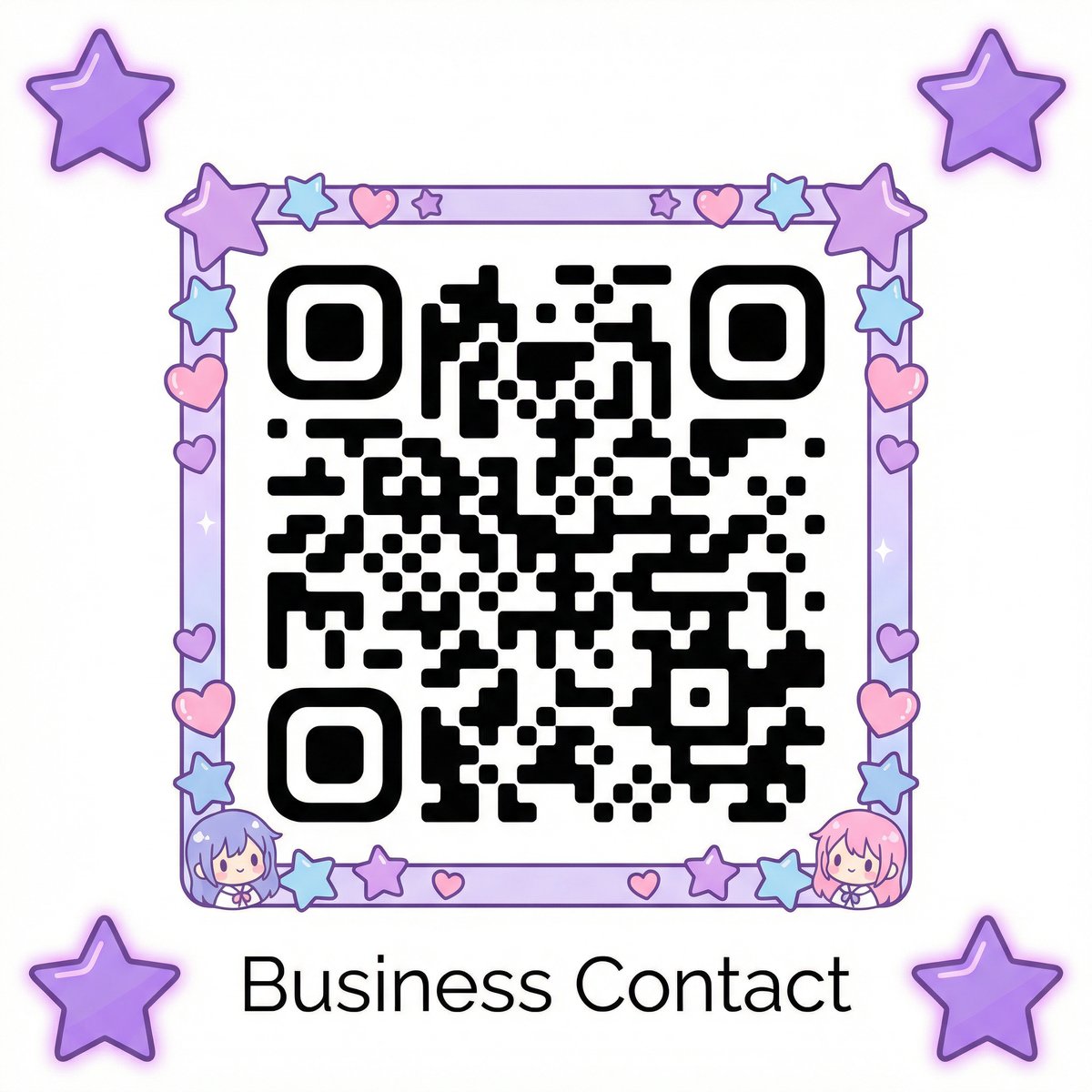 同人动漫商务二维码